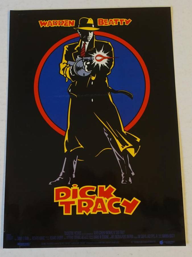 Dick Tracy original release small german movie poster